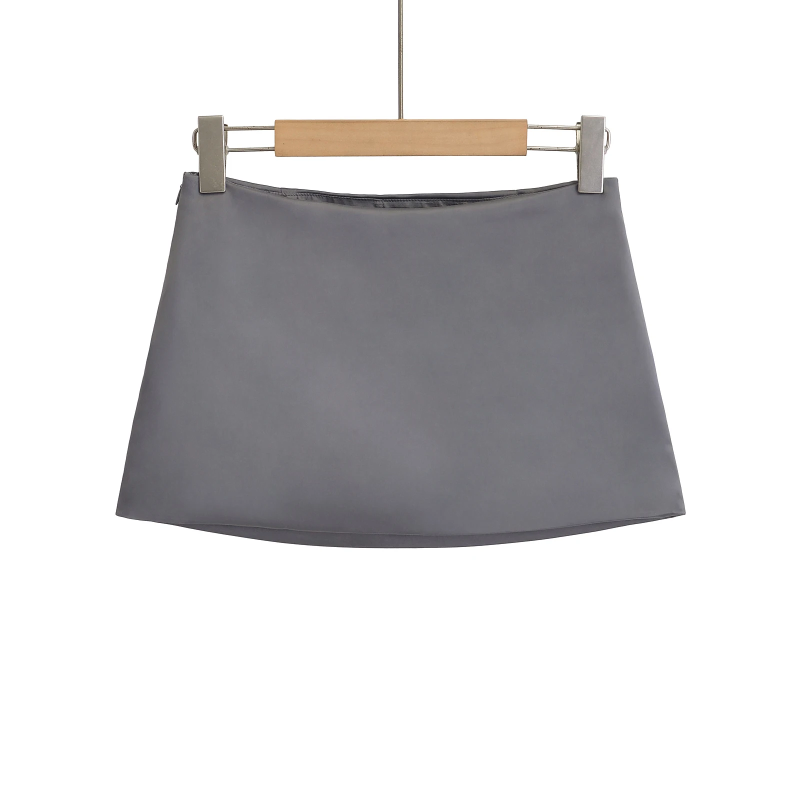 Black Mini Skirts Women Summer 2025 Y2k Clothes Sexy Satin Skirts For Woman Low Rise Skirt Kawaii Pink Skirt Low Waisted - Image 2